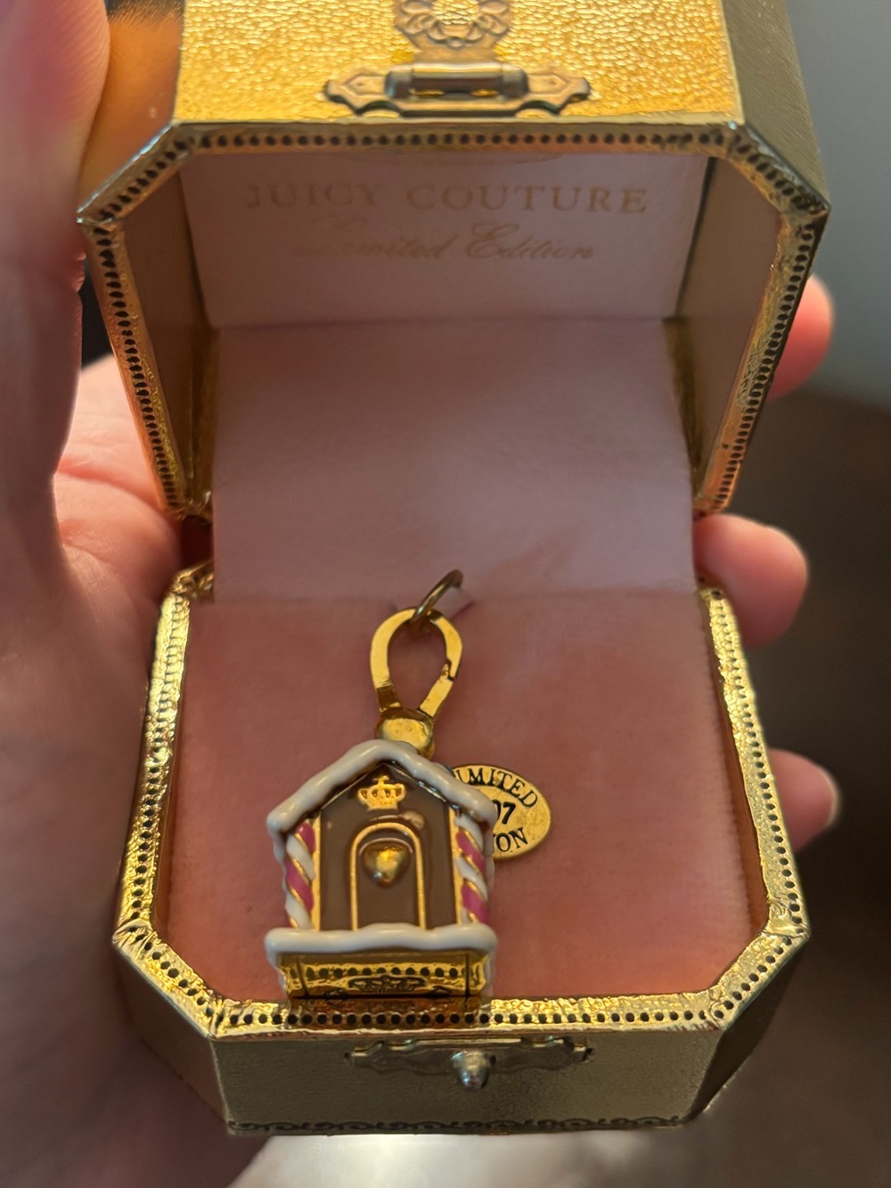 Juicy Couture Gingerbread House Charm